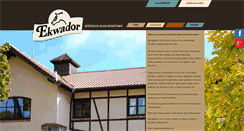 Desktop Screenshot of ekwador-robson.pl